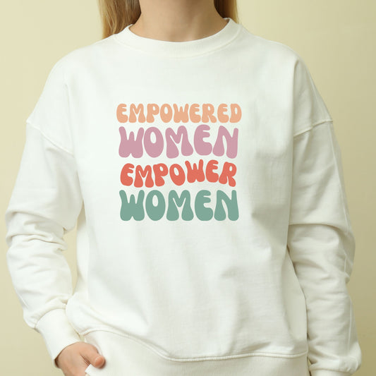 Empowered Women Empower Women - Full Sleeves Shirt - White